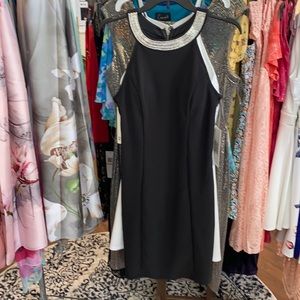 Black color party dress brand new with tag